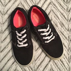 Black Faded Glory Memory Foam Sneakers